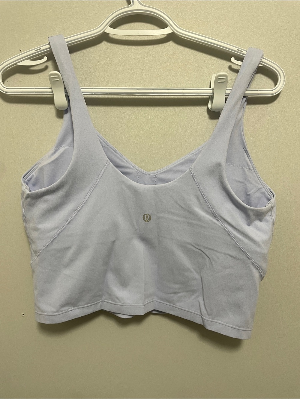 lululemon athletica Lavender bluish Align Crop Sports Bra Tank